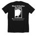Short & Curlies For Life!, a Solid Black Blend Premium Unisex Tee (back-view)