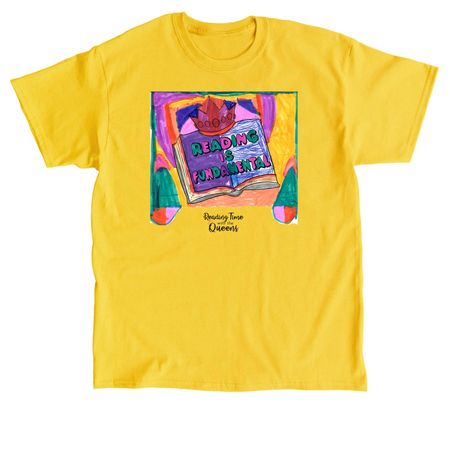 Design Contest '26 - Reading is Fundamental, a Daisy Classic Unisex Tee
