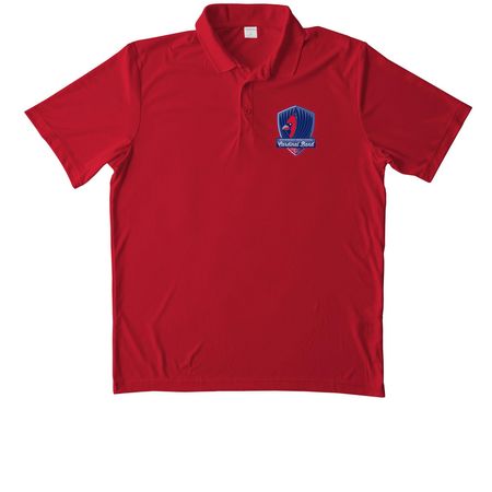 Worthingway Red Band Shirts, a True Red Unisex Performance Polo