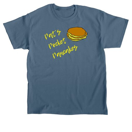 Pouch Pancakes 2.0, a Indigo Blue Classic Unisex Tee