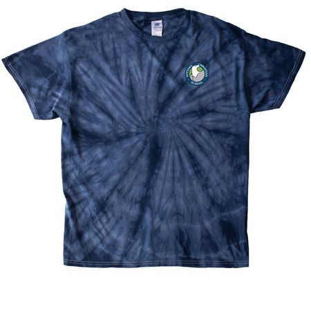 Classic NCS Eagles Tee, a Navy Classic Tie Dye Tee