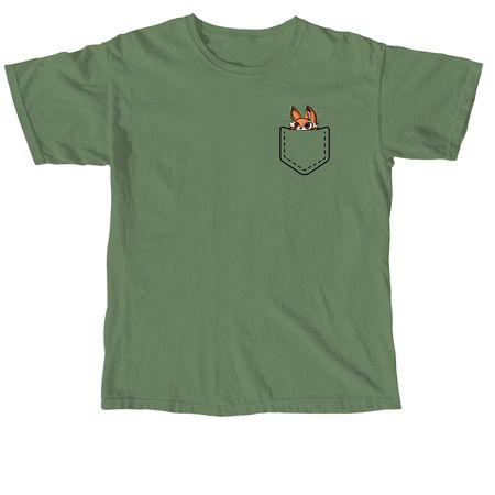 Seed Junky Pocket Fox, a Hemp Comfort Colors Unisex Tee
