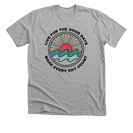 Short Sleeve, Long Sleeve, Sweatshirt, a Athletic Heather Premium Unisex Tee