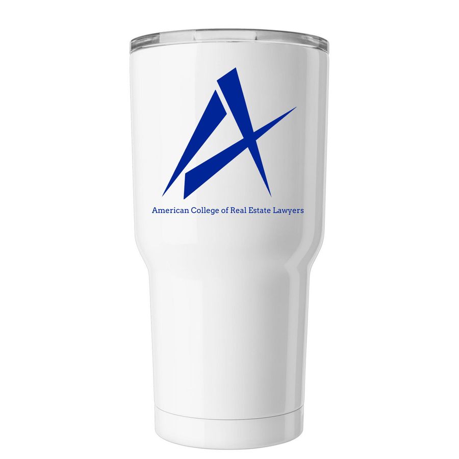 ACREL Tumbler, a White Insulated Tumbler