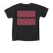 ???? Pink Hearts (Youth), a Black Comfort Colors Youth Tee