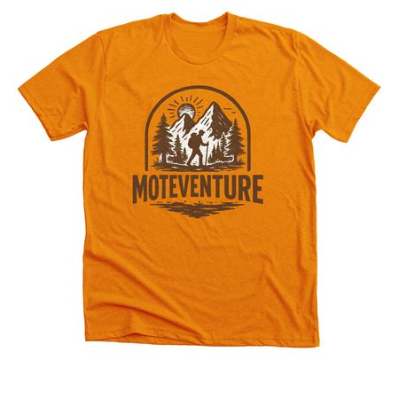 Rustic Spirit, Modern Soul Tee, a Heather Orange Premium Unisex Tee