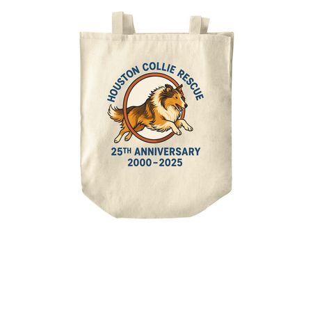 25th Anniversary Bag, a Natural Over-the-Shoulder Shopping Tote Bag