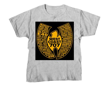 V-TOWN VETS, a Sport Grey Youth Unisex Tee