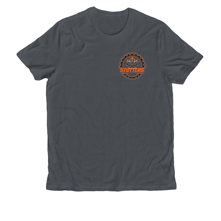 Stutters 1st, a Terrain Grey Allmade Organic Cotton Unisex Tee