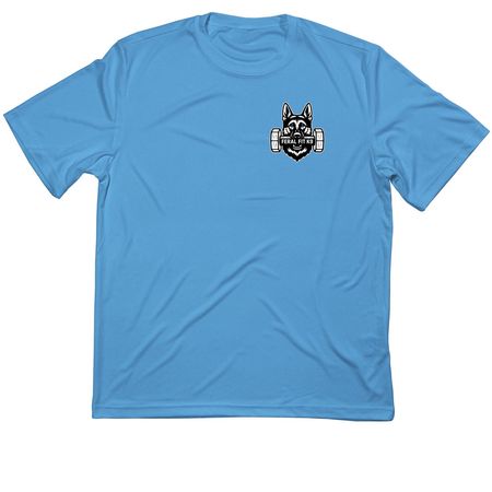Feral Fit Canines Dock '26 Activewear, a Carolina Blue Classic Performance Tee