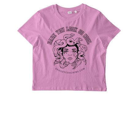 Babe You Look So Cool, a Bubble Pink Stanley/Stella Women?s Stella Muser Tee