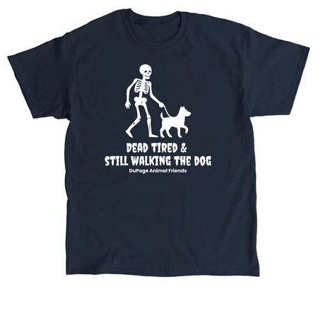 Dead Tired ?, a Navy Classic Unisex Tee