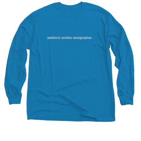 CHD awareness, a Sapphire Classic Long Sleeve Tee