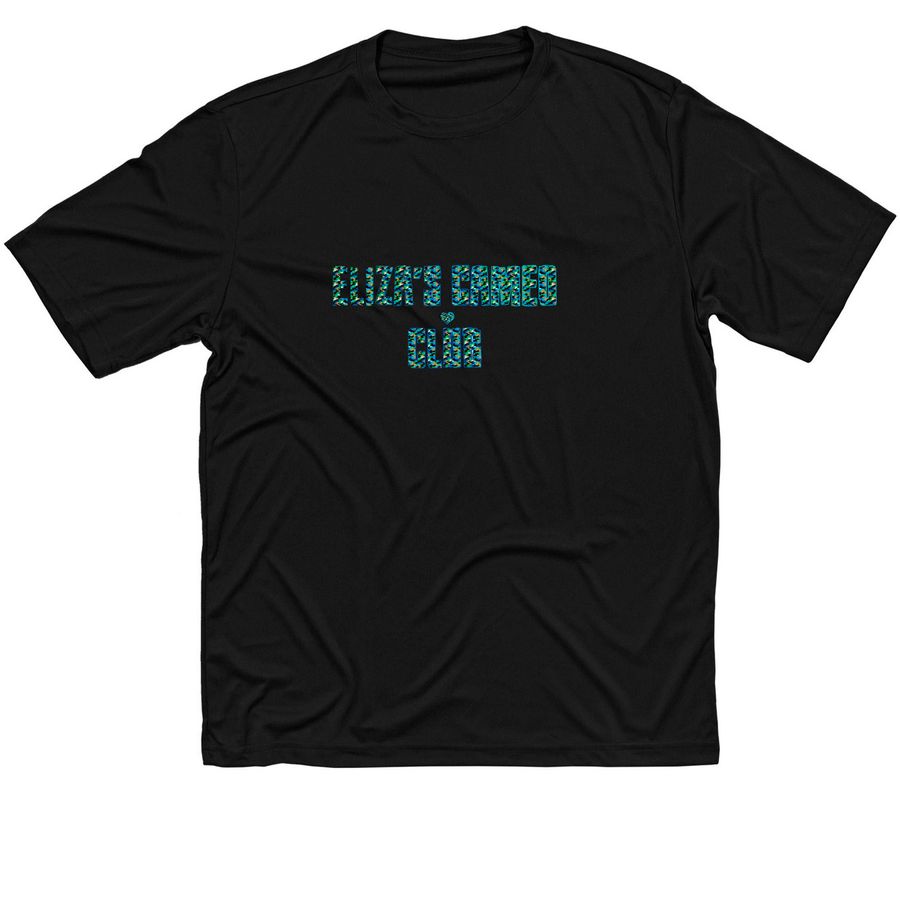 ELIZA'S CAMEO CLUB BELLAMY EDITION WORKGEAR, a Black Classic Performance Tee