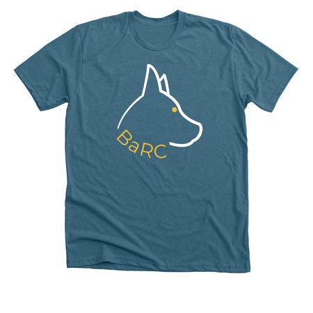 BaRC Dog Collection, a Heather Deep Teal Premium Unisex Tee