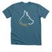 BaRC Dog Collection, a Heather Deep Teal Premium Unisex Tee