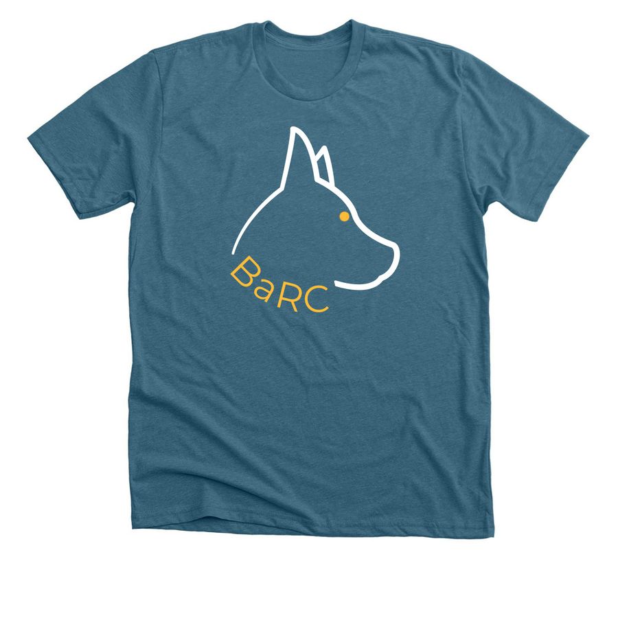 BaRC Dog Collection, a Heather Deep Teal Premium Unisex Tee