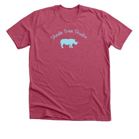 Shade Tree 12, a Heather Raspberry Premium Unisex Tee