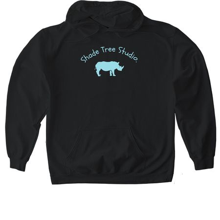 Shade Tree 12, a Black Gildan Softstyle Pullover Hoodie