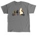 Spooky Bears on Bikes, a Charcoal Classic Unisex Tee