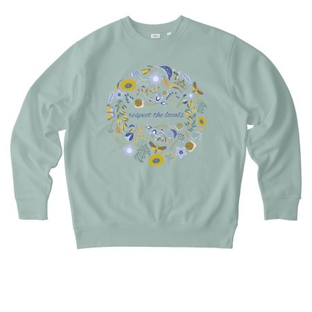Respect the Locals Shirts, a Aloe Stanley/Stella Unisex Changer 2.0 Crewneck Sweatshirt