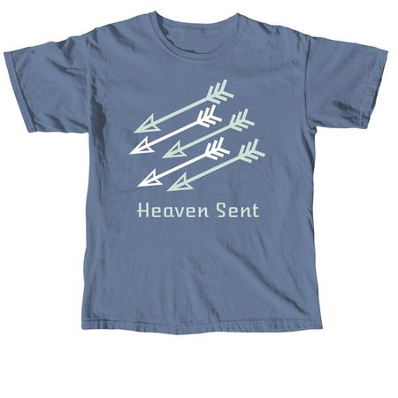 Arrows of the Truth, a Blue Jean Comfort Colors Unisex Tee