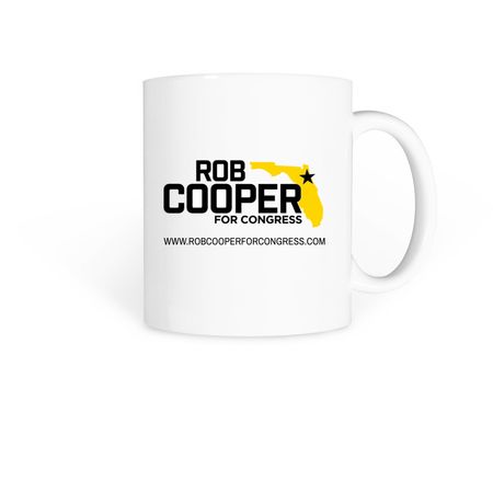 People Over Politics Mug, a White Coffee Mug