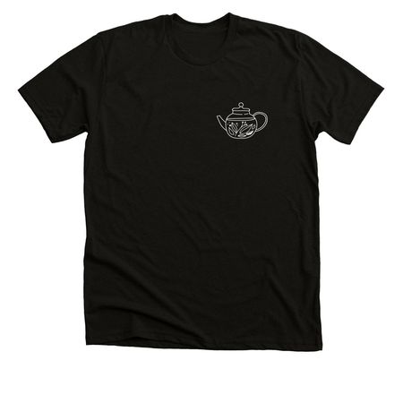 2026 TeaFestPDX - 10th Anniversary, a Black Heather Premium Unisex Tee