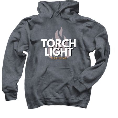 Torchlight Theatre MN Official Merch&nbsp;, a Dark Heather Pullover Hoodie