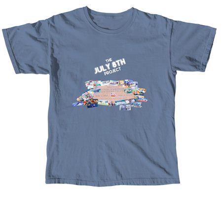 The July 8th Project 20 Year Remembrance&nbsp;, a Blue Jean Comfort Colors Unisex Tee