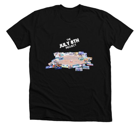 The July 8th Project 20 Year Remembrance&nbsp;, a Solid Black Blend Premium Unisex Tee