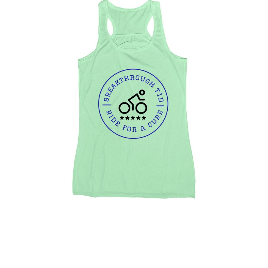 BT1D Ride Circle&nbsp;, a Mint Women's Racerback