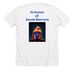 Closer to free fundraiser&nbsp;, a Solid White Blend Premium Unisex Tee (back-view)