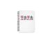 Heart Pendant Notebook, a White Spiral Notebook