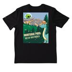 Mortgage Pros: Out of this World, a Black Nike Dri-FIT Jersey Blend Performance Tee (back-view)
