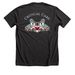 Critical Care Month 2026, a Dark Grey Heather Premium Unisex Tee (back-view)