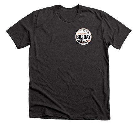 NBC Big Day Apparel, a Dark Grey Heather Premium Unisex Tee