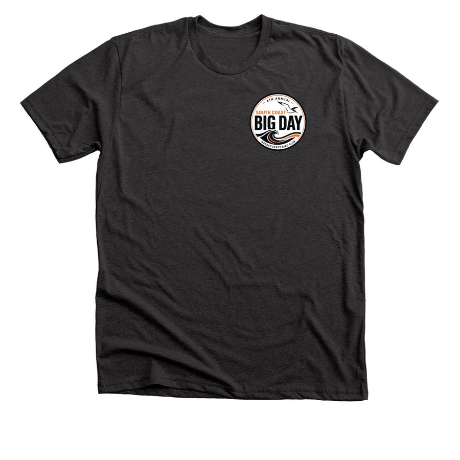 NBC Big Day Apparel, a Dark Grey Heather Premium Unisex Tee