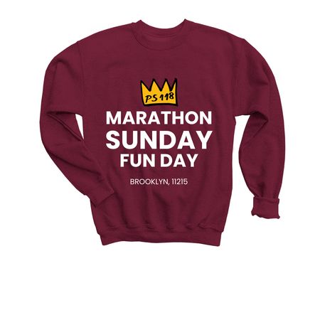 Adult & Youth MFD Limited Edition, a Maroon Youth Crewneck Sweatshirt