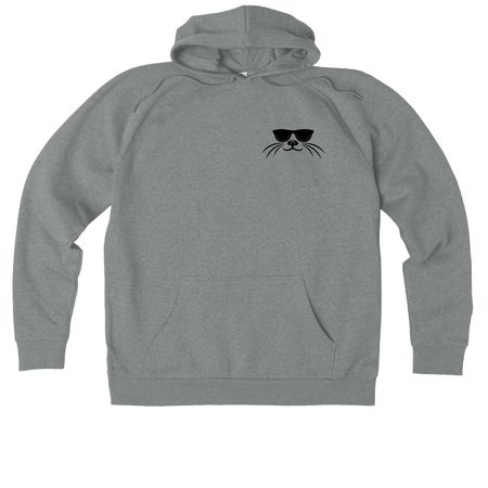 Zip Up Hoodies, a Aluminum Grey Heather Allmade Organic CVC Pullover Hoodie