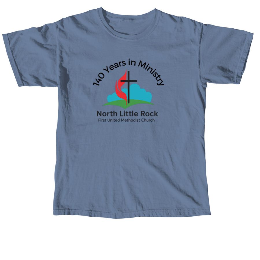 140 Years T-Shirt, a Blue Jean Comfort Colors Unisex Tee