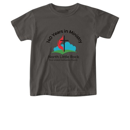 140 Years T-Shirt, a Pepper Comfort Colors Youth Tee