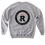 RBC, a Sport Grey Softstyle Crewneck Sweatshirt (back-view)