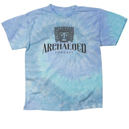 ArchaeoEd Graphite Design T-Shirt, a Lagoon Classic Tie Dye Tee