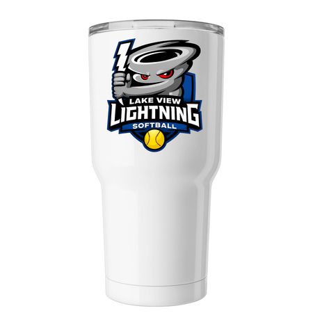 Travel Drinkware, a White Insulated Tumbler