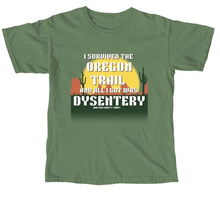 Limited Edition *TRAIL TO OREGON* Shirt, a Hemp Comfort Colors Unisex Tee