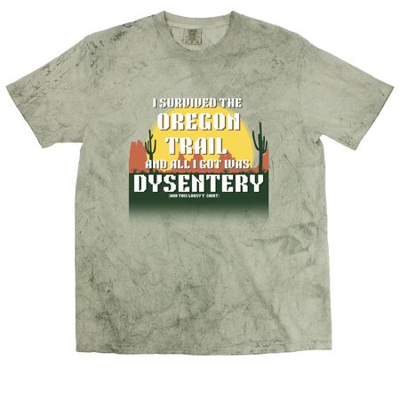 Limited Edition *TRAIL TO OREGON* Shirt, a Fern Comfort Colors Colorblast Tee