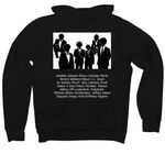 RayBoyz, a Black Premium Pullover Hoodie (back-view)