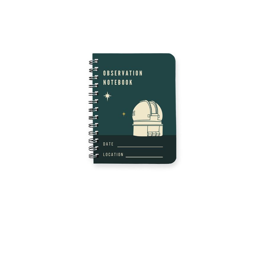 Wondercapture Observation Notebook, a White Spiral Notebook