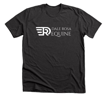 Signature Line, a Dark Grey Heather Premium Unisex Tee